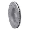 830-42005L Geoperformance Drilled/Slotted Brake Rotor, Fits Select Mopar, Position: Front Left - image 4