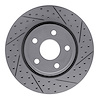 830-42005R Geoperformance Drilled/Slotted Brake Rotor, Fits Select Mopar, Position: Front Right - image 1