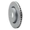 830-42007L Geoperformance Drilled/Slotted Brake Rotor, Fits Select Mopar, Position: Front Left - image 2