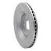 830-42007L Geoperformance Drilled/Slotted Brake Rotor, Fits Select Mopar, Position: Front Left - image 4