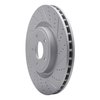 830-42009R Geoperformance Drilled/Slotted Brake Rotor, Fits Select Mopar, Position: Front Right - image 2