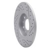830-42012L Geoperformance Drilled/Slotted Brake Rotor, Fits Select Mopar, Position: Rear Left - image 4