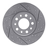 830-42012R Geoperformance Drilled/Slotted Brake Rotor, Fits Select Mopar, Position: Rear Right - image 1