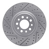 830-42013L Geoperformance Drilled/Slotted Brake Rotor, Fits Select Mopar, Position: Front Left - image 1