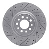 830-42013R Geoperformance Drilled/Slotted Brake Rotor, Fits Select Mopar, Position: Front Right - image 1