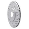 830-42013R Geoperformance Drilled/Slotted Brake Rotor, Fits Select Mopar, Position: Front Right - image 2