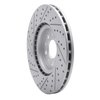 830-42013R Geoperformance Drilled/Slotted Brake Rotor, Fits Select Mopar, Position: Front Right - image 4