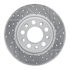 830-42014R Geoperformance Drilled/Slotted Brake Rotor, Fits Select Mopar, Position: Rear Right