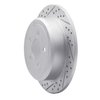830-42019L Geoperformance Drilled/Slotted Brake Rotor, 2007-2012 Mopar, Position: Rear Left - image 2