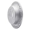 830-42023R Geoperformance Drilled/Slotted Brake Rotor, 1993-1998 Mopar, Position: Rear Right - image 2
