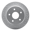 830-42025R Geoperformance Drilled/Slotted Brake Rotor, 1999-2004 Mopar, Position: Rear Right - image 1