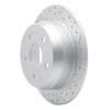 830-42025R Geoperformance Drilled/Slotted Brake Rotor, 1999-2004 Mopar, Position: Rear Right - image 2
