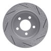 830-42028R Geoperformance Drilled/Slotted Brake Rotor, 2003-2007 Mopar, Position: Rear Right - image 4