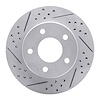 830-45003L Geoperformance Drilled/Slotted Brake Rotor, 1983-1996 GM, Position: Front Left - image 1