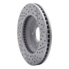 830-45012L Geoperformance Drilled/Slotted Brake Rotor, 2006-2016 GM, Position: Front Left - image 4