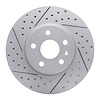 830-45016L Geoperformance Drilled/Slotted Brake Rotor, Fits Select GM, Position: Front Left - image 1