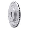 830-45016L Geoperformance Drilled/Slotted Brake Rotor, Fits Select GM, Position: Front Left - image 2
