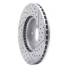 830-45016L Geoperformance Drilled/Slotted Brake Rotor, Fits Select GM, Position: Front Left - image 4