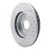 830-45016R Geoperformance Drilled/Slotted Brake Rotor, Fits Select GM, Position: Front Right - image 4