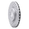 830-45017L Geoperformance Drilled/Slotted Brake Rotor, 2009-2017 GM, Position: Front Left - image 2