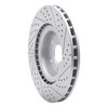 830-45017L Geoperformance Drilled/Slotted Brake Rotor, 2009-2017 GM, Position: Front Left - image 4
