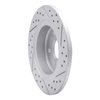 830-45018L Geoperformance Drilled/Slotted Brake Rotor, Fits Select GM, Position: Rear Left - image 4