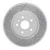 830-45020L Geoperformance Drilled/Slotted Brake Rotor, Fits Select GM, Position: Front Left - image 1