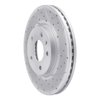 830-45045R Geoperformance Drilled/Slotted Brake Rotor, Fits Select GM, Position: Front Right - image 2