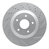 830-46007D Geoperformance Drilled/Slotted Brake Rotor, 1997-2009 GM, Position: Left Front - image 1