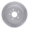 830-46020R Geoperformance Drilled/Slotted Brake Rotor, 2005-2011 GM, Position: Rear Right - image 1