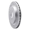 830-46020R Geoperformance Drilled/Slotted Brake Rotor, 2005-2011 GM, Position: Rear Right - image 2