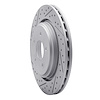 830-46021L Geoperformance Drilled/Slotted Brake Rotor, 2005-2013 GM, Position: Rear Left - image 1