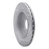 830-46021L Geoperformance Drilled/Slotted Brake Rotor, 2005-2013 GM, Position: Rear Left - image 2