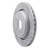 830-46021R Geoperformance Drilled/Slotted Brake Rotor, 2005-2013 GM, Position: Rear Right - image 2