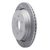 830-46034R Geoperformance Drilled/Slotted Brake Rotor, 2013-2019 GM, Position: Rear Right - image 2