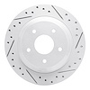 830-47022R Geoperformance Drilled/Slotted Brake Rotor, 1988-1996 GM, Position: Rear Right - image 1