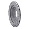 830-47025R Geoperformance Drilled/Slotted Brake Rotor, 1993-1997 GM, Position: Rear Right - image 4