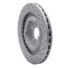 830-47034L Geoperformance Drilled/Slotted Brake Rotor, 2006-2013 GM, Position: Front Left - image 2
