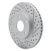 830-47036R Geoperformance Drilled/Slotted Brake Rotor, 2007-2010 GM, Position: Front Right - image 2