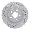 830-47037L Geoperformance Drilled/Slotted Brake Rotor, 2007-2010 GM, Position: Front Left - image 1