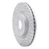 830-47037L Geoperformance Drilled/Slotted Brake Rotor, 2007-2010 GM, Position: Front Left - image 2
