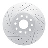 830-47055L Geoperformance Drilled/Slotted Brake Rotor, Fits Select GM, Position: Front Left - image 1