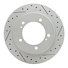 830-47060R Geoperformance Drilled/Slotted Brake Rotor, 1999-2004 Multiple Makes/Models, Position: Front Right - image 1