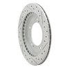 830-47060R Geoperformance Drilled/Slotted Brake Rotor, 1999-2004 Multiple Makes/Models, Position: Front Right - image 4