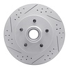 830-47065L Geoperformance Drilled/Slotted Brake Rotor, 1969-1996 GM, Position: Front Left - image 1