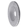 830-47074R Geoperformance Drilled/Slotted Brake Rotor, Fits Select GM, Position: Rear Right - image 4