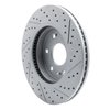 830-47080L Geoperformance Drilled/Slotted Brake Rotor, Fits Select GM, Position: Front Left - image 4