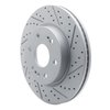830-47080R Geoperformance Drilled/Slotted Brake Rotor, Fits Select GM, Position: Front Right - image 2