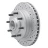 830-48004R Geoperformance Drilled/Slotted Brake Rotor, 1971-1995 Multiple Makes/Models, Position: Front Right - image 2