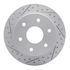 830-48008L Geoperformance Drilled/Slotted Brake Rotor, 1988-2000 GM, Position: Front Left - image 1